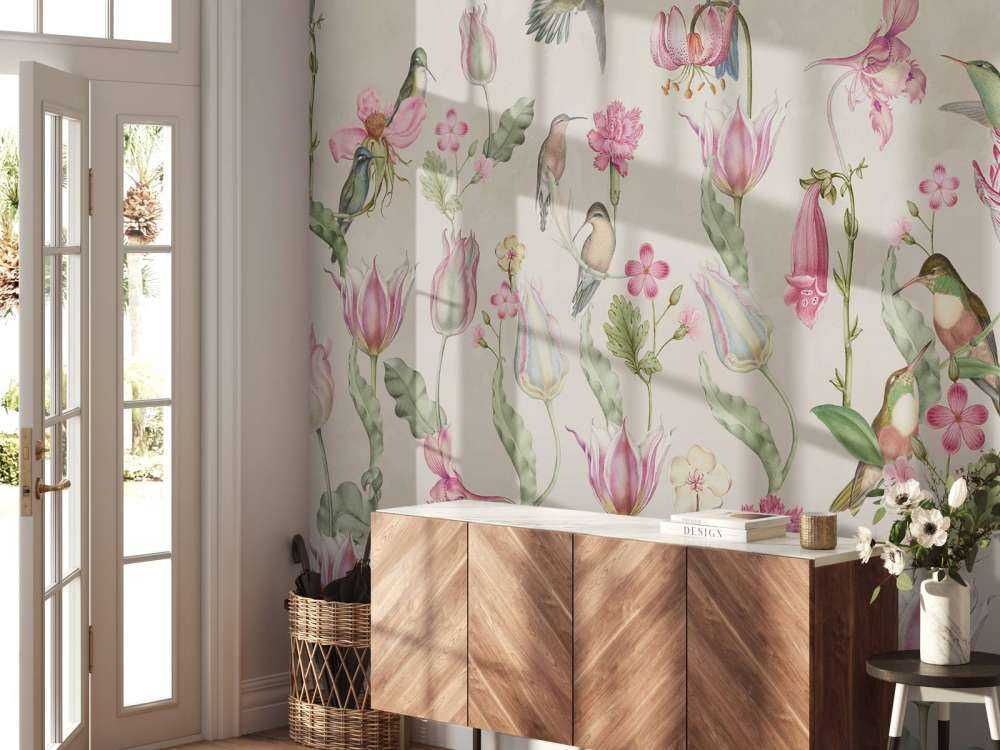 Hummingbird Tulip Symphony