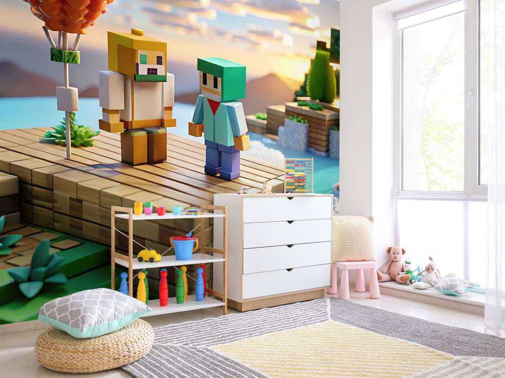 Luchtballon in de Pixelvallei