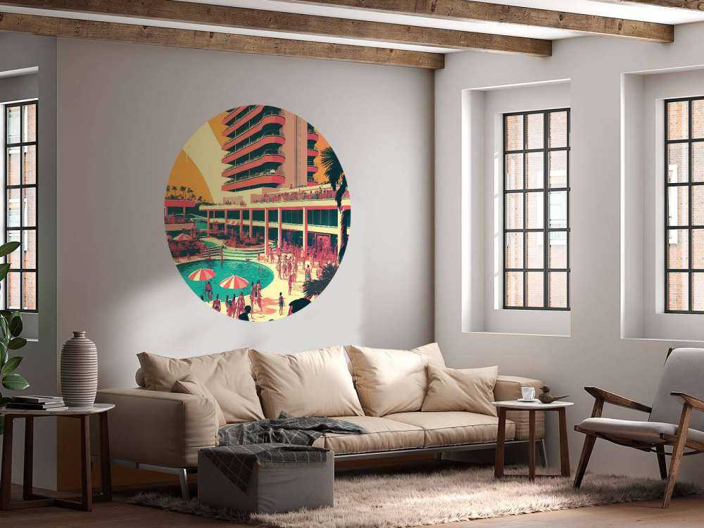 Resort illustratie