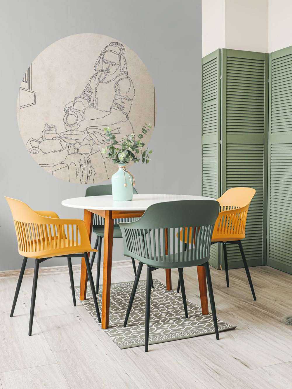 Melkmeisje - prikbord