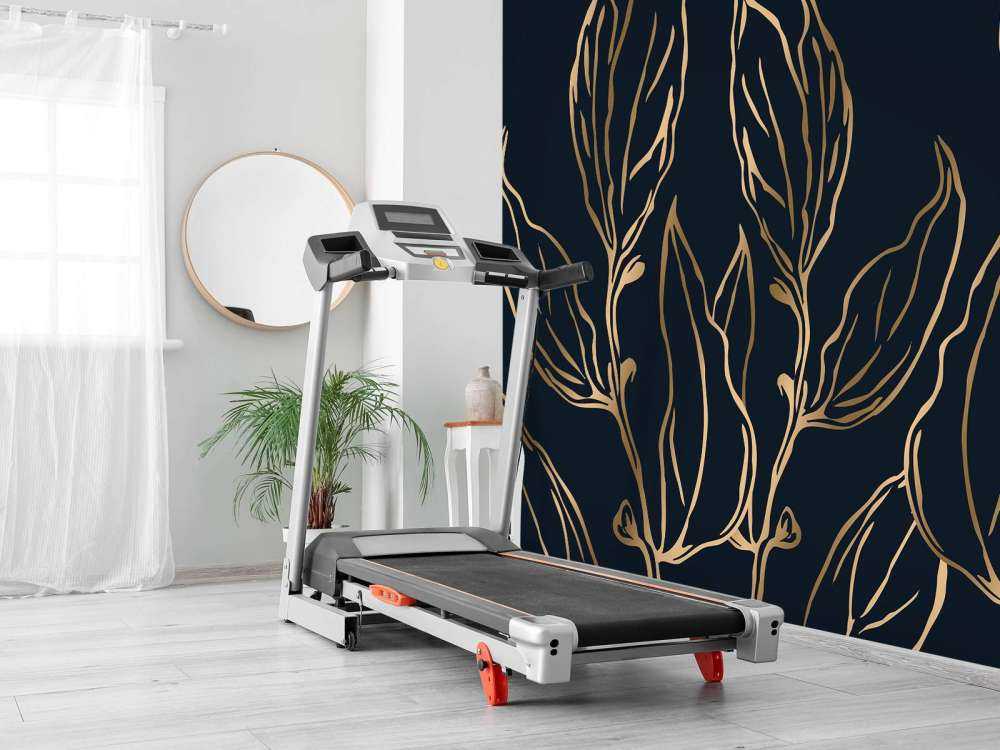 Abstracte bloemen en bladeren