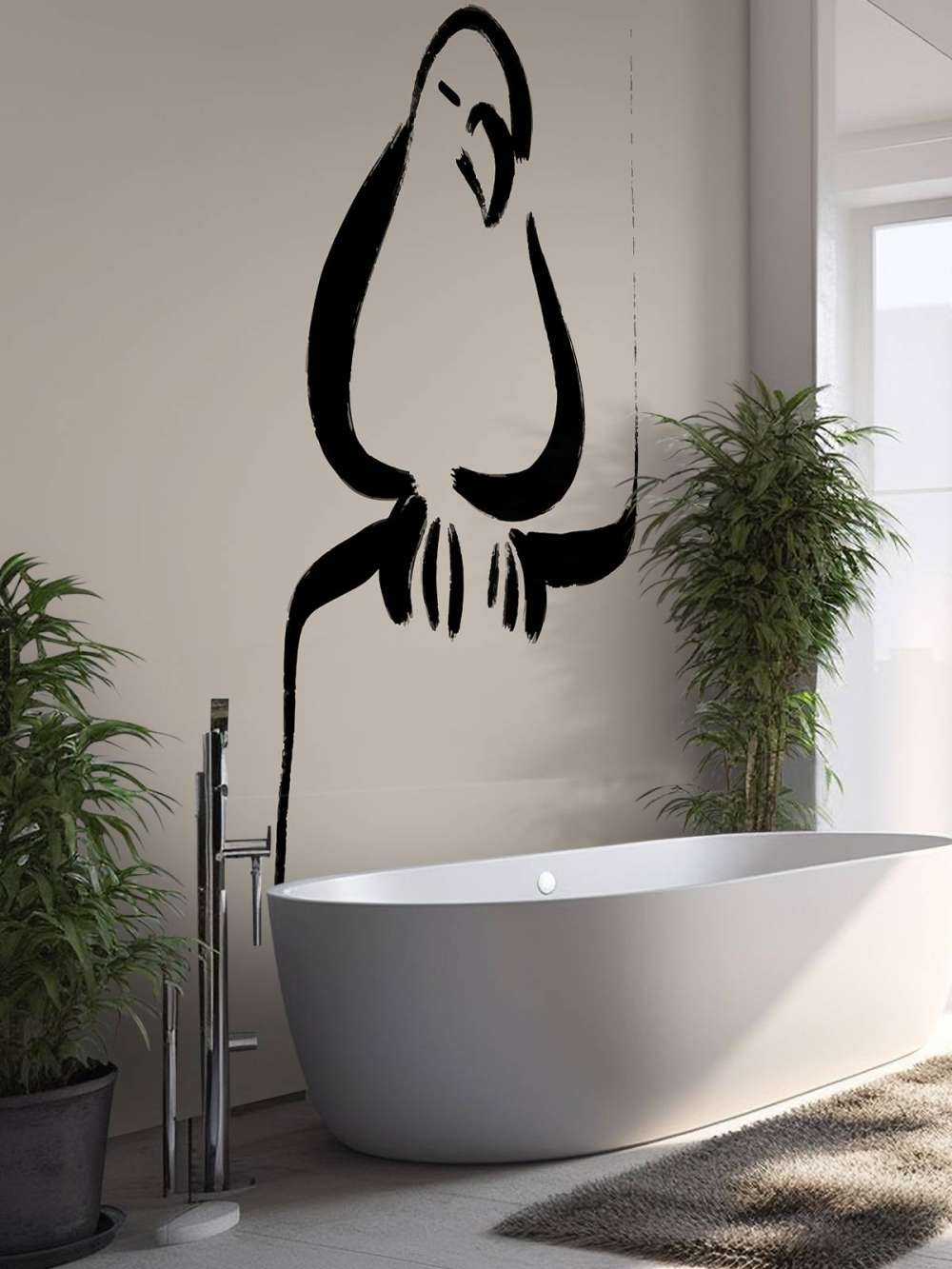 Abstracte vogel illustratie