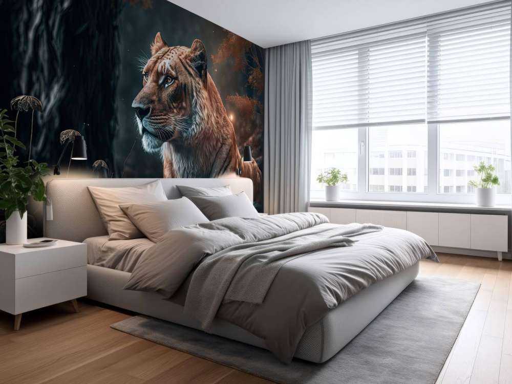 Illustratie van een leeuw