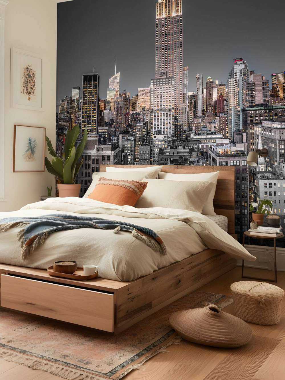 Empire State Building in de avond