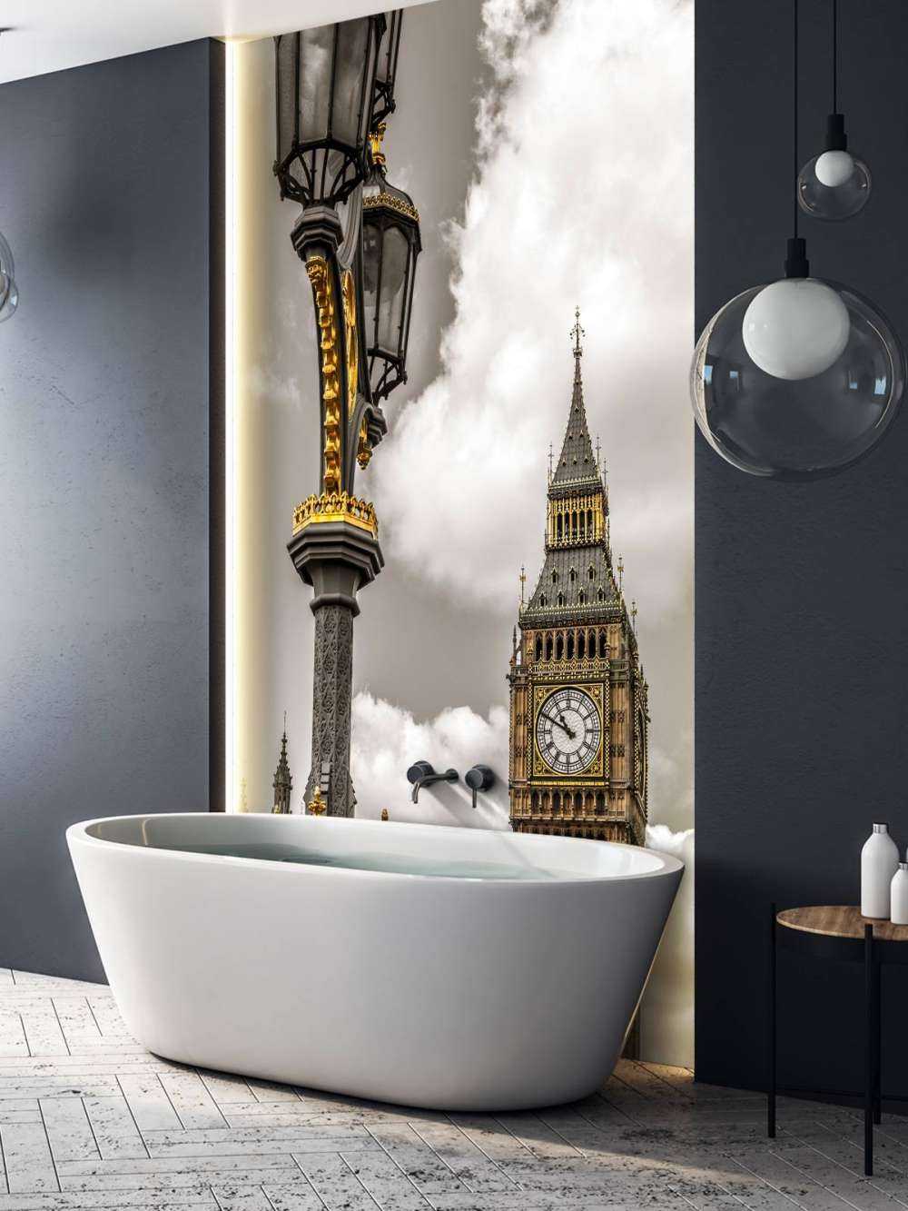 Straatlantaarn bij de Big Ben