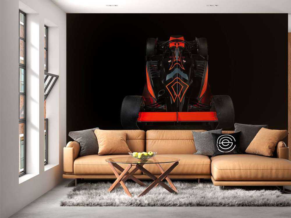 Formule 3 - Rear view - dark