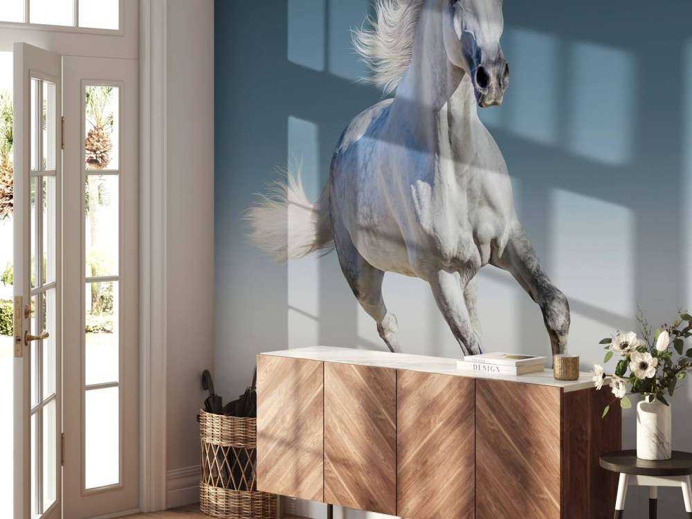 Galopperend paard