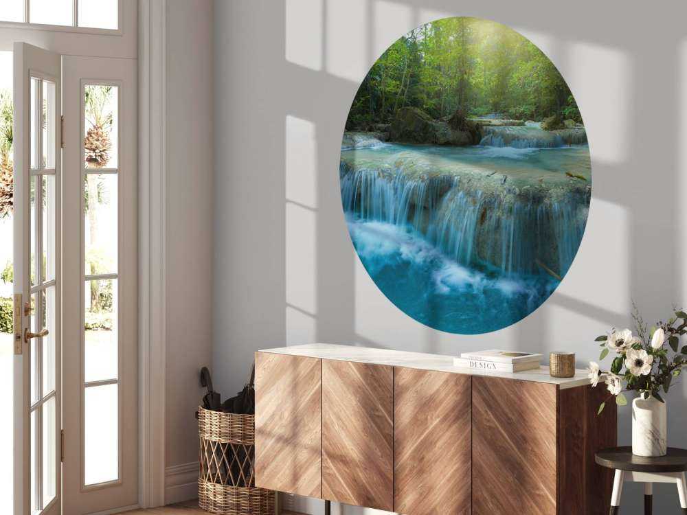 Mooie diepe waterval