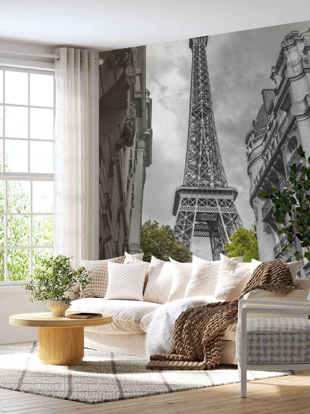 Eiffeltoren zwart-wit