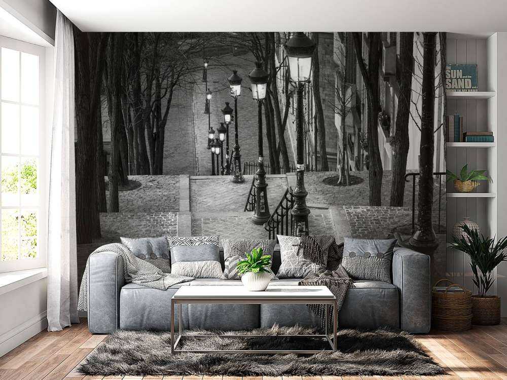 Rustige avond in Montmartre