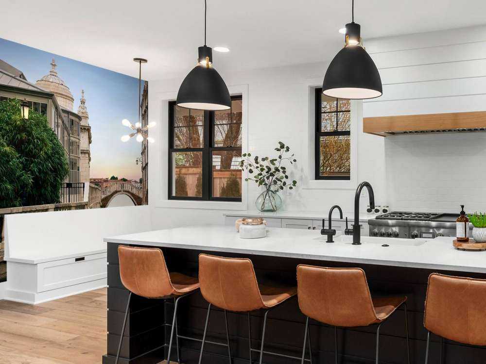 Zonsondergang in Venetië