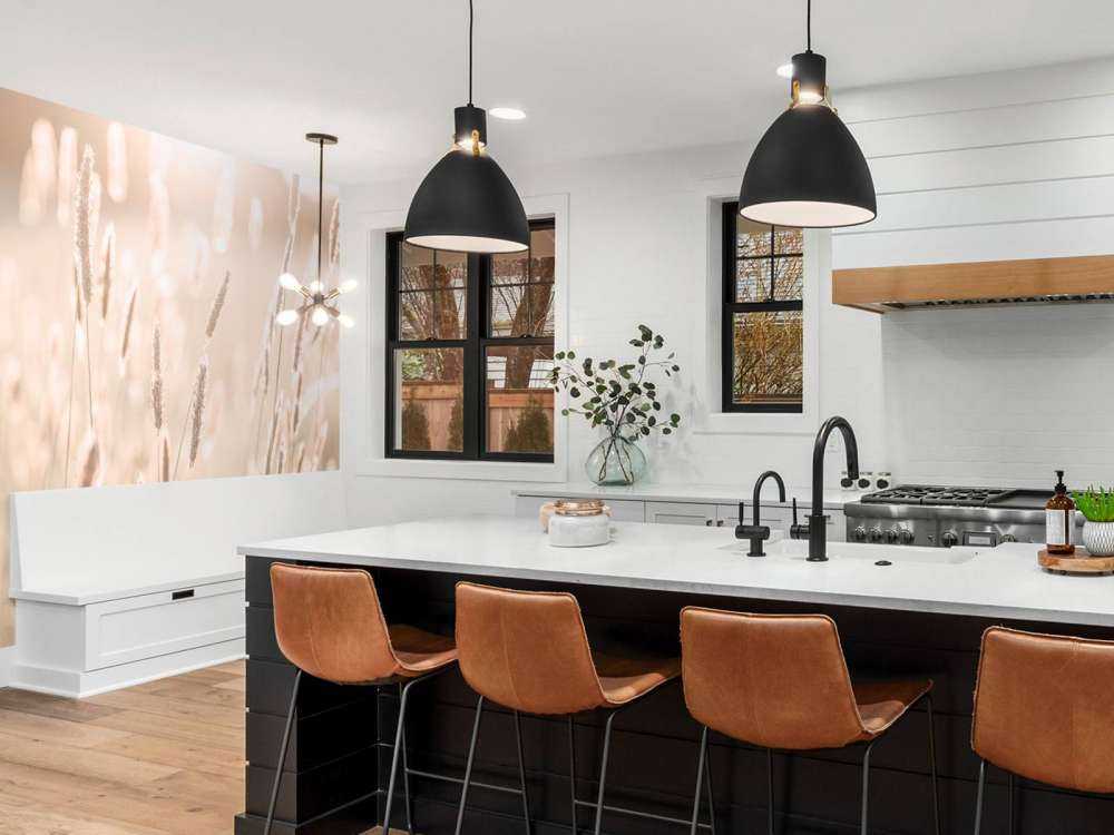 Zonlicht door weiland