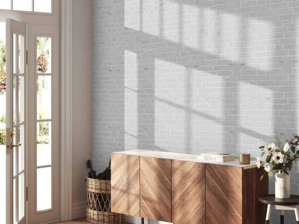 Horizontale en verticale bakstenen