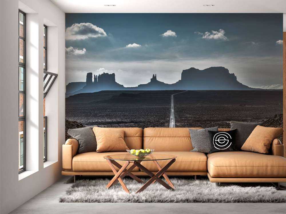 Lange weg in Arizona 