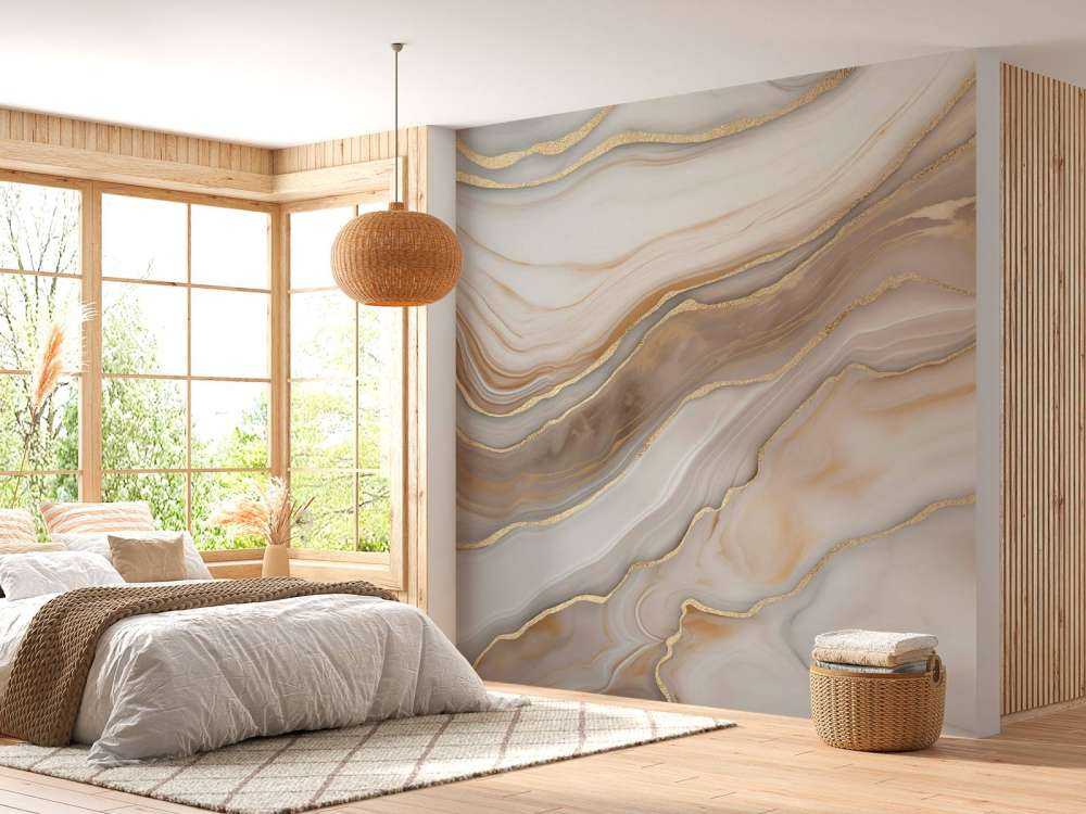 Luxury marble chic decor trend ivory beige