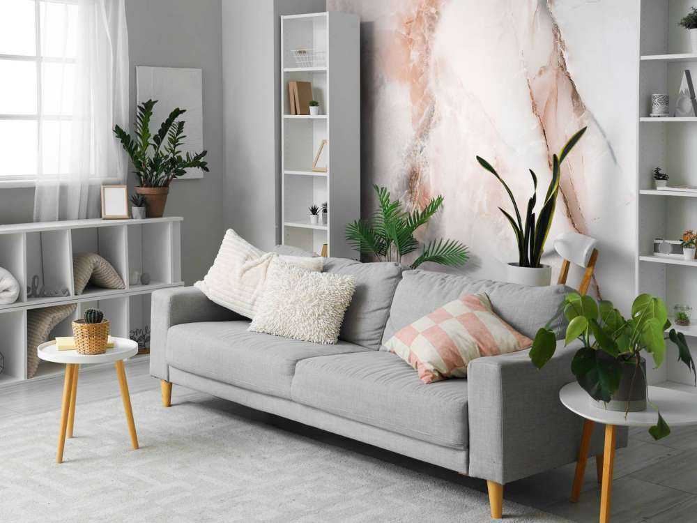 Marmer met roze tint