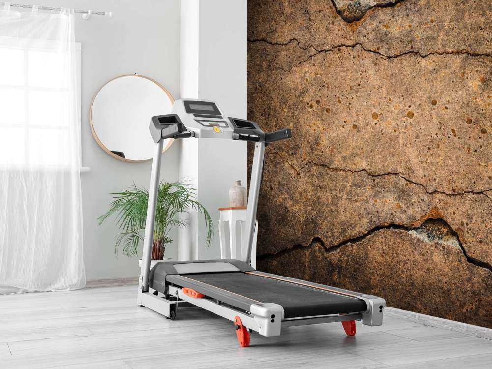 Gebroken bruin cement