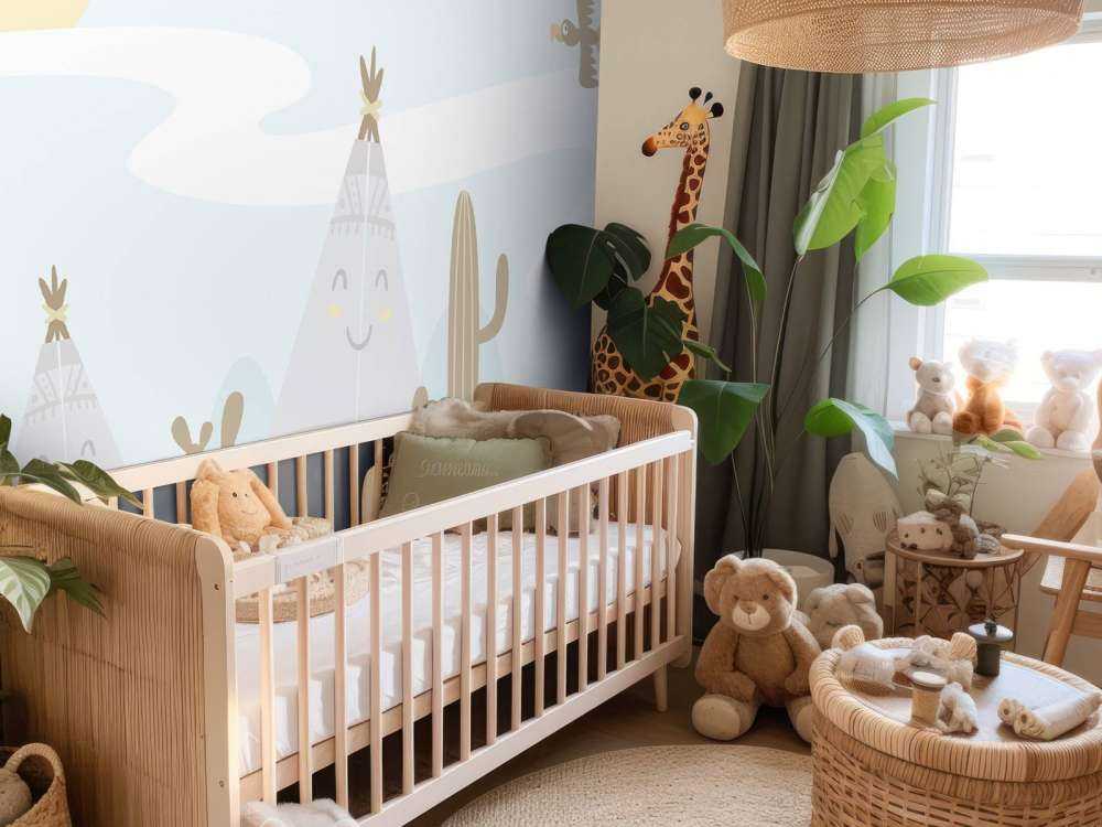 Kinderlijk woestijn design