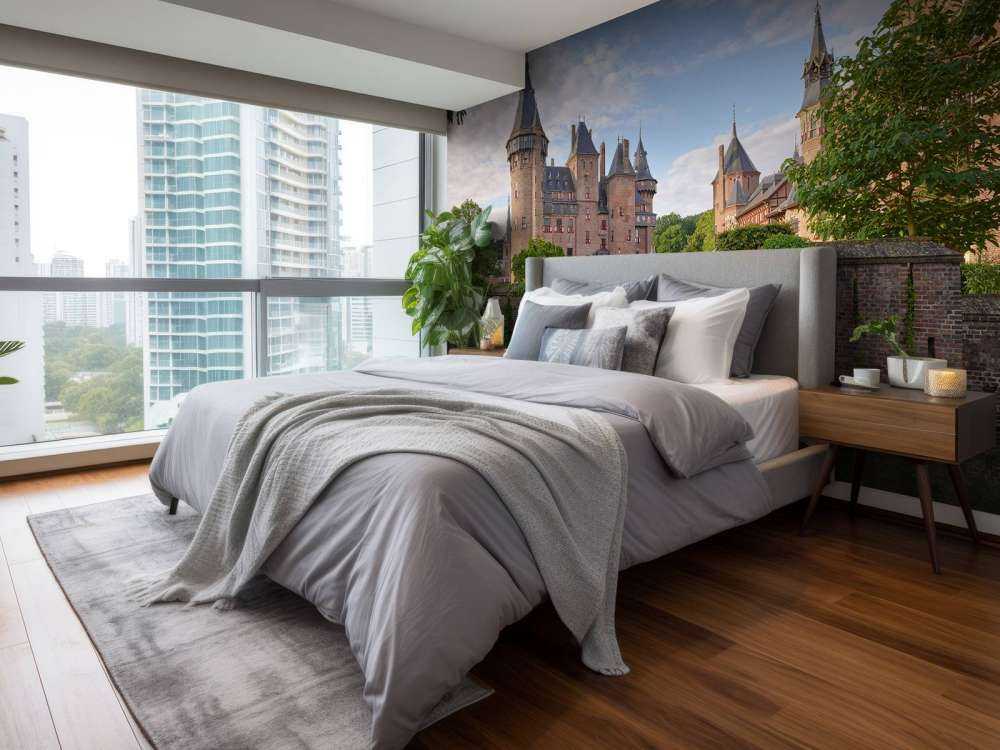 Kasteel de Haar vanaf het water