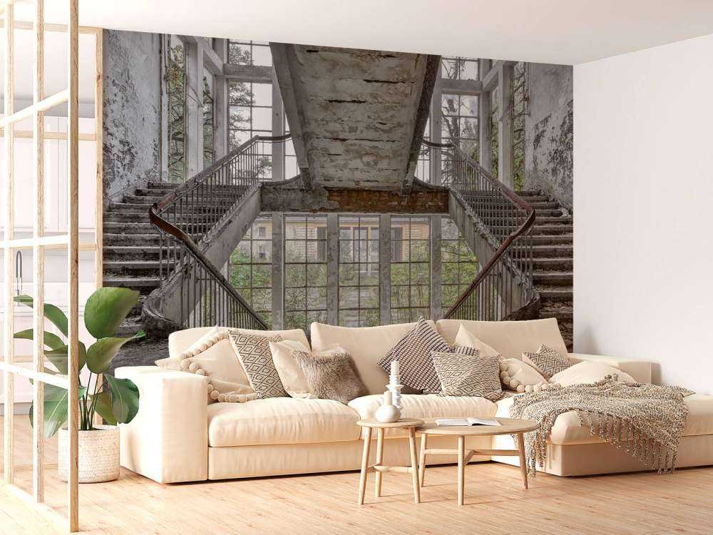 Verlaten trappenhuis