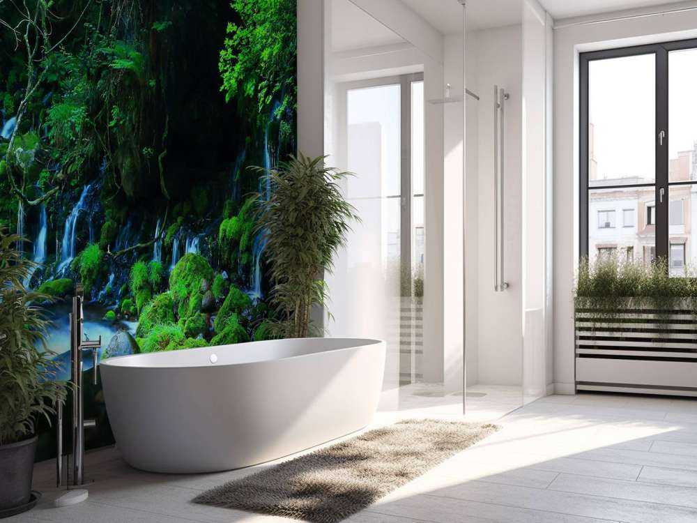 Watervallen in de jungle