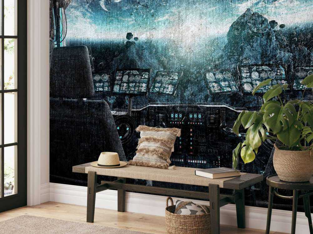 Cockpit van een ruimteschip