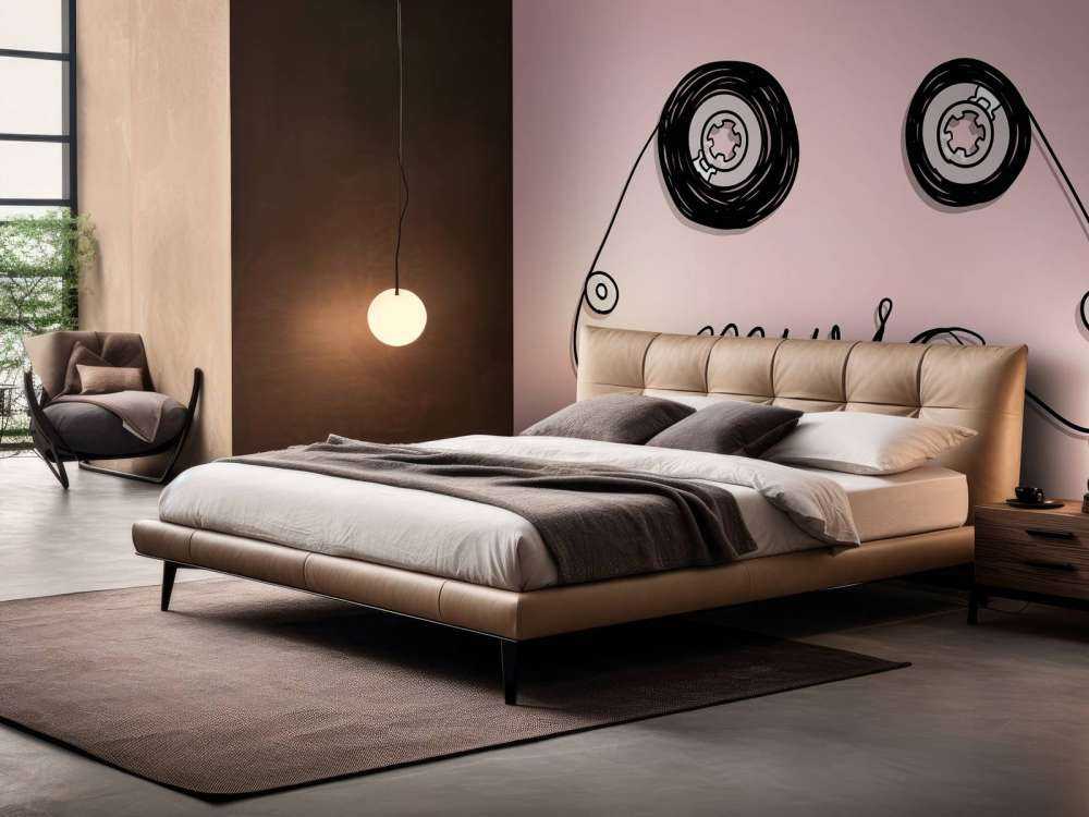 Cassettebandje met een roze achtergrond