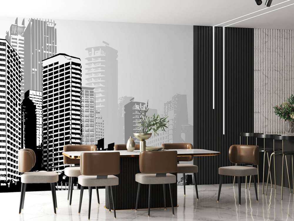 Wereldstad vector tekening