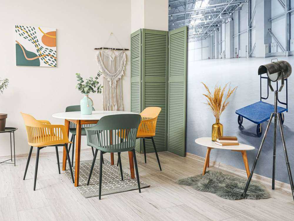 Interieur lege opslagplaats