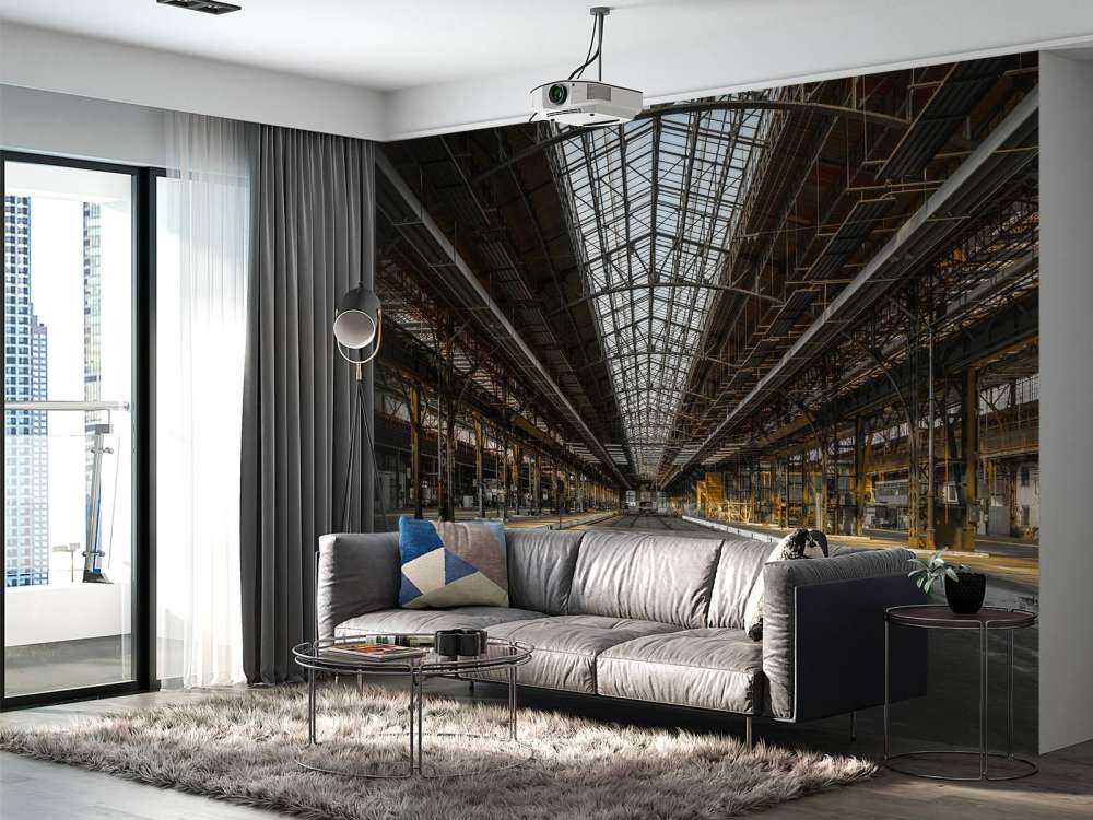 Interieur oud fabrieksgebouw