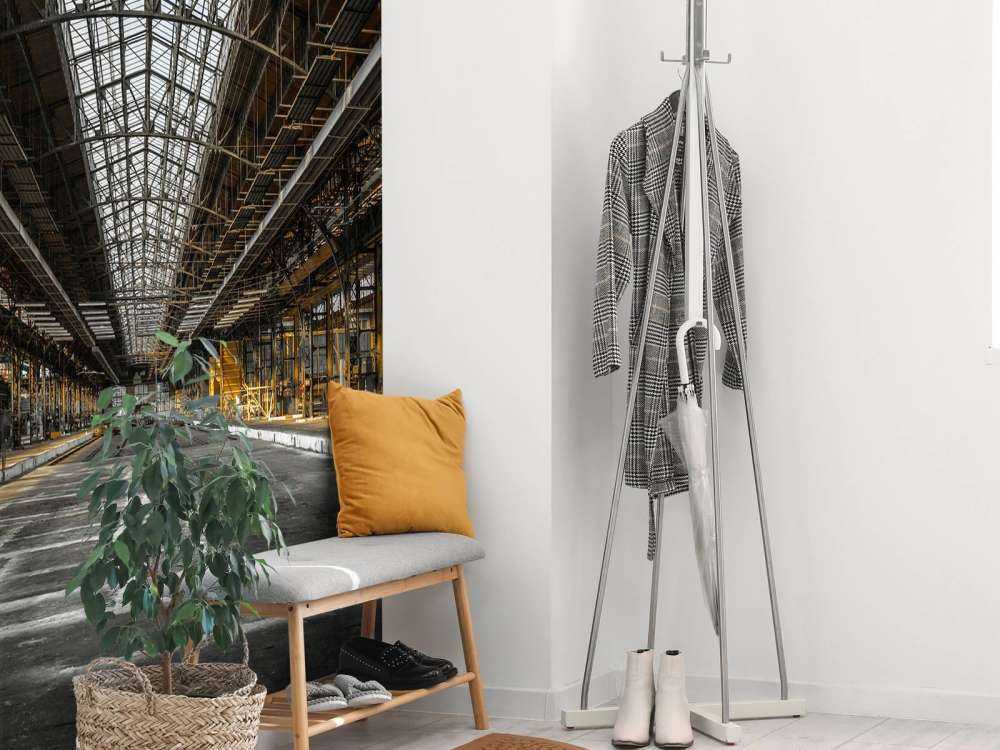 Interieur oud fabrieksgebouw