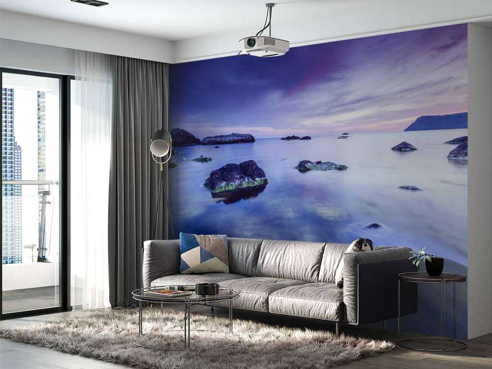 De Zwarte Zee in de avond