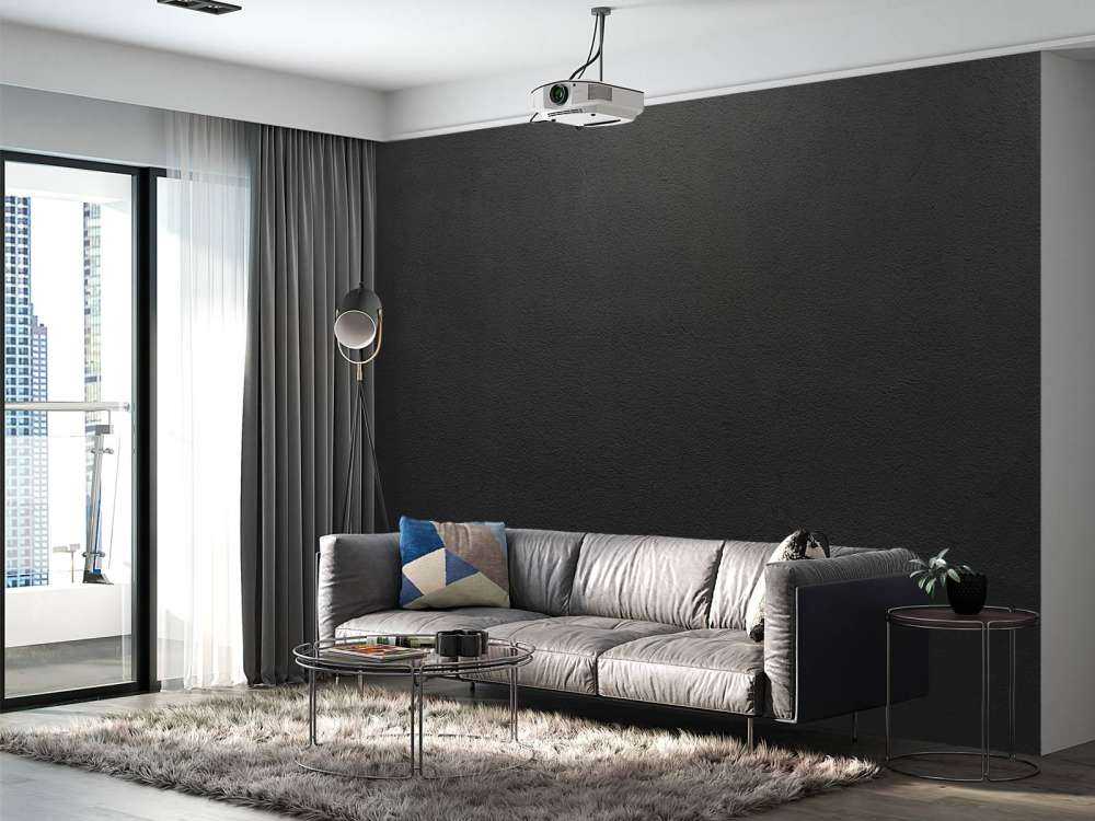 Space gray beton