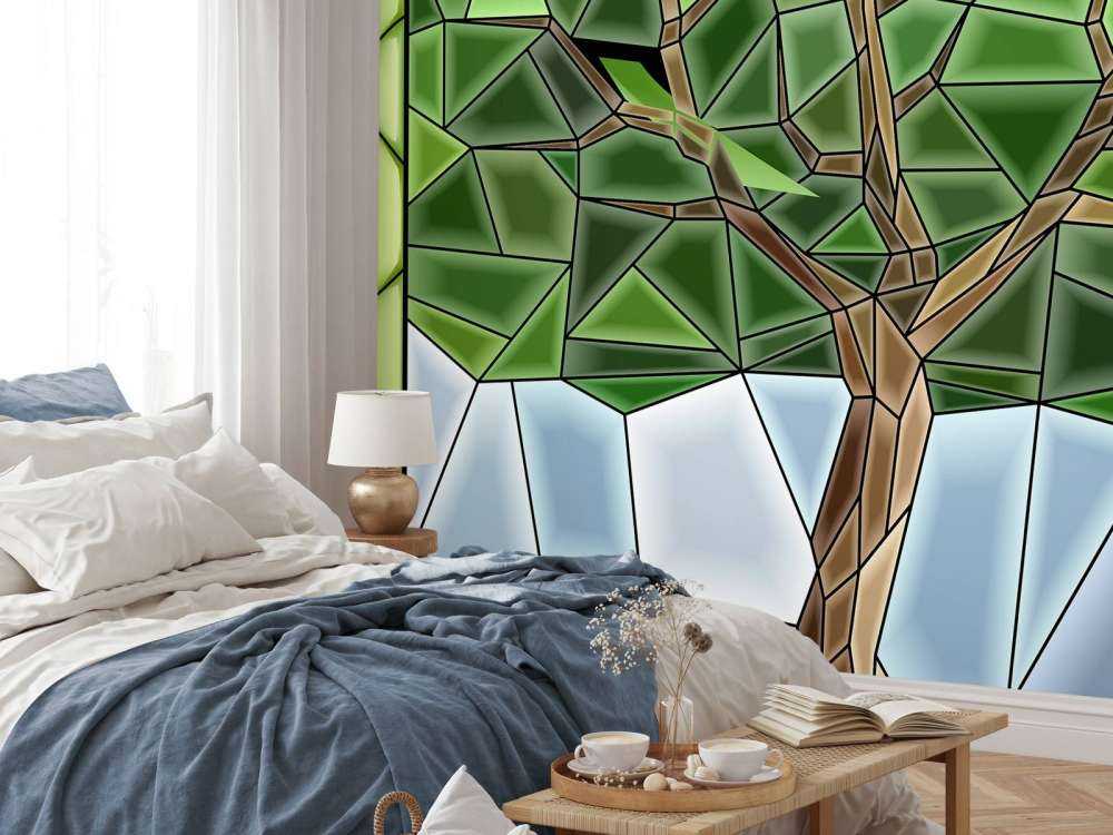 Mozaïek van een boom