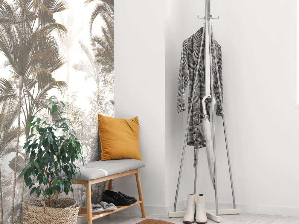 Zonlicht door Palmen