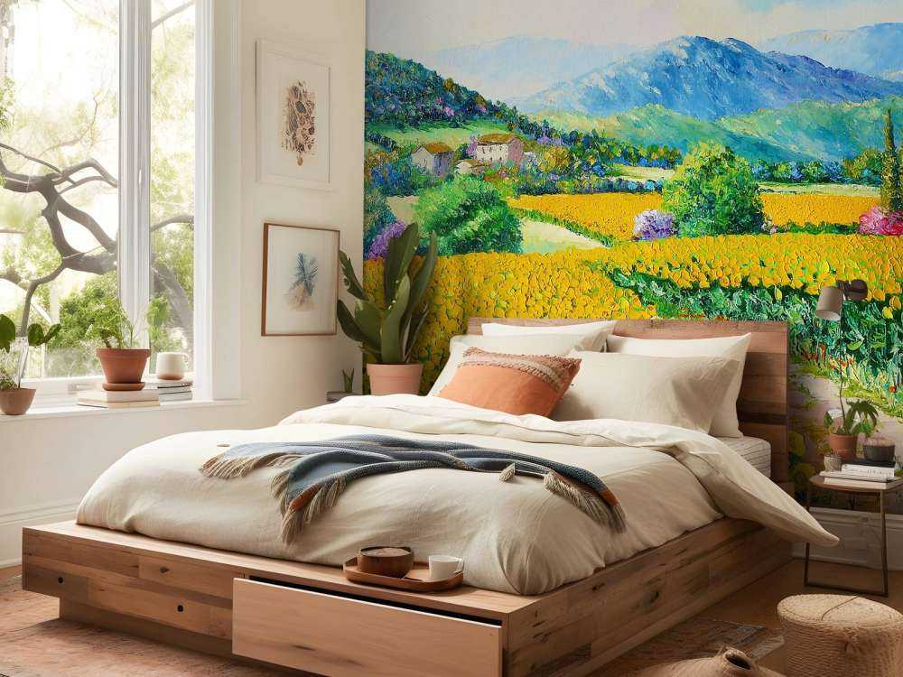 Sunflowers in the valley