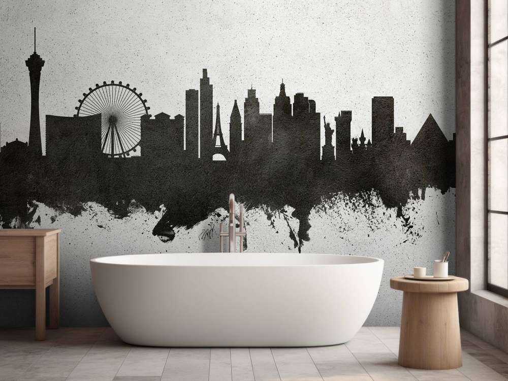 Waterverf skyline, Las Vegas