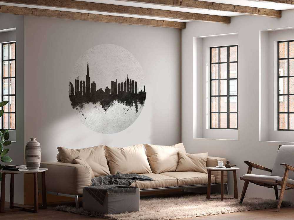 Waterverf skyline, Dubai