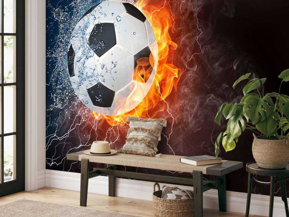 Voetbal met veel kracht