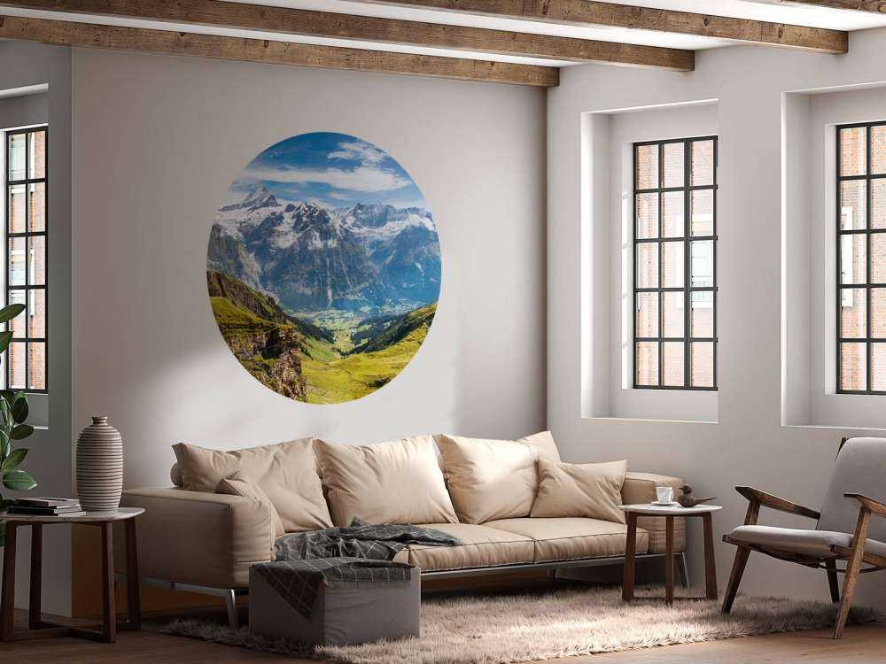 Geweldig uitzicht in de Zwitserse Alpen