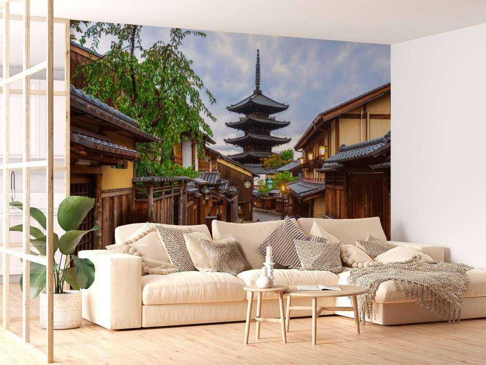 Yasaka Pagoda in de ochtend