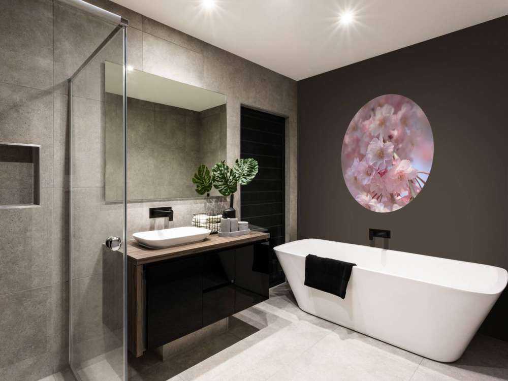 Close-up roze bloesems