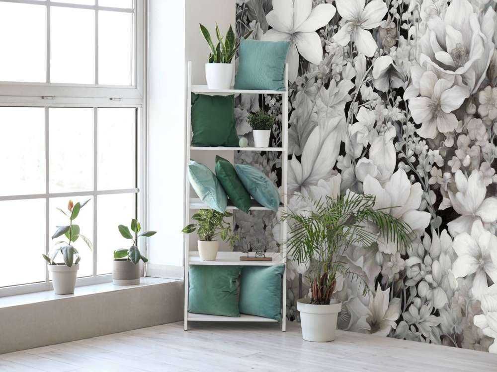 Flower festivalSEAMLESS Beige