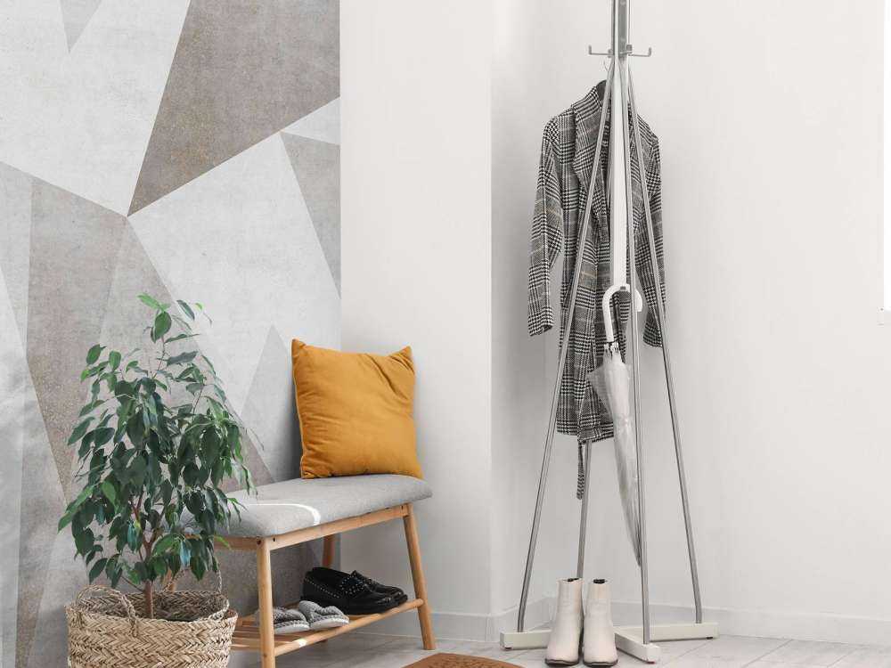 Betonlook geometrisch lichtspel