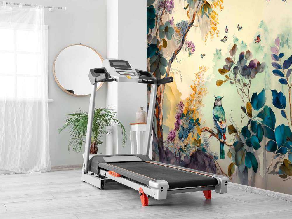 Paradijsvogels in dromerig woud