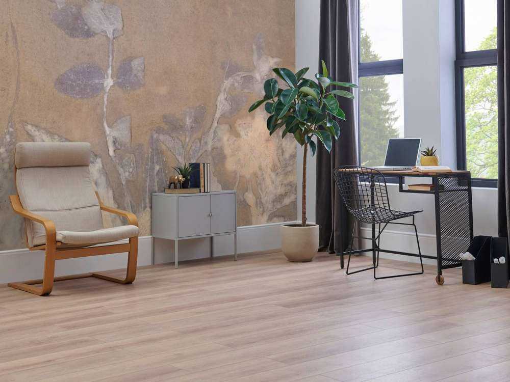 Wilde geranium en sneeuwbes - amber