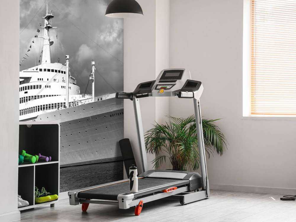 Tijdloze oceaanklassieker in zwart-wit