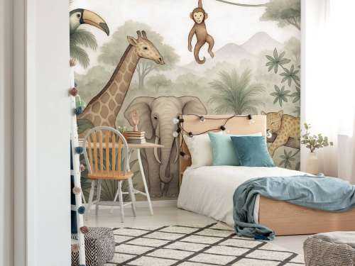 Junglevriendjes in kleur
