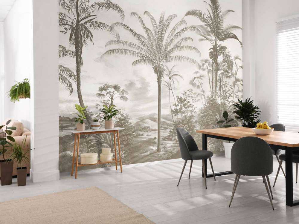 Romantic Tropics Taupe