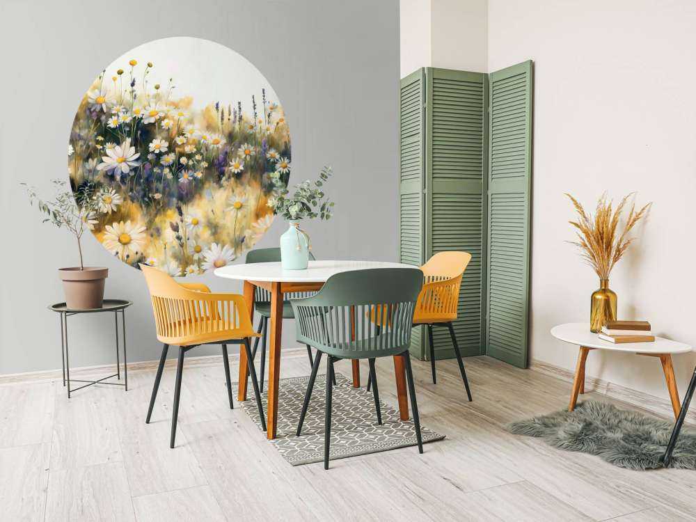 Quiet Daisies Meadow Yellow